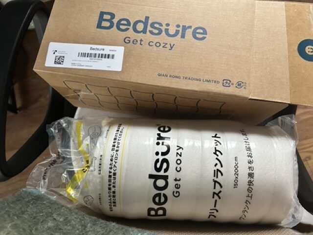 Bedsureのフリースブランケット（150×200cm）のパッケージ写真
