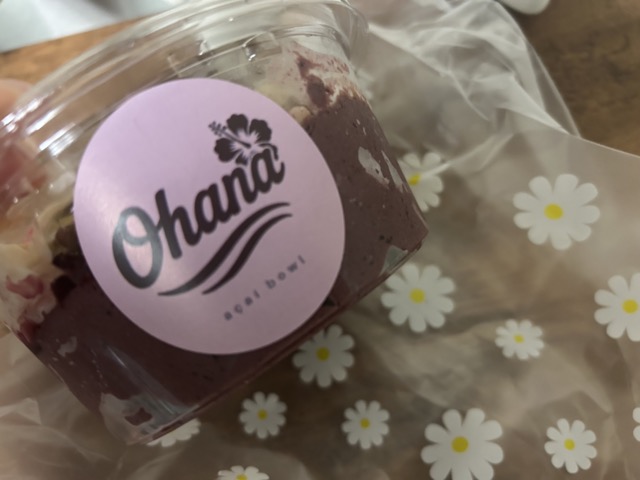 西小山で見つけた 本格アサイーボウル